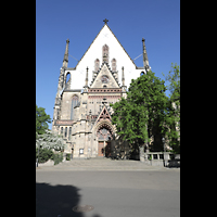 Leipzig, Thomaskirche, Westfassade