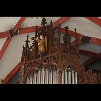 Leipzig, Thomaskirche, Proepsktdetail der Sauer-Orgel