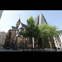 Leipzig, Nikolaikirche, Auenansicht vom Chor aus