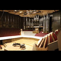 Leipzig, Neues Gewandhaus, Groer Saal mit Orgel, seitlich