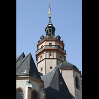 Leipzig, Nikolaikirche, Turm und Dcher