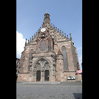 Nrnberg (Nuremberg), Frauenkirche am Hauptmarkt, Westfassade