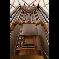 Braunschweig, St. Ulrici Brdern, Spieltisch mit Orgel