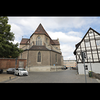 Braunschweig, St. gidien, Chor vom Spohrplatz aus gesehen