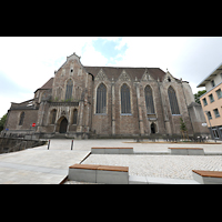 Braunschweig, St. gidien, Seitenansicht vom Spohrplatz aus