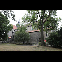 Braunschweig, Klosterkirche St. Mariae, Seitenansicht von Sden