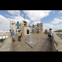 Faro, Catedral da S, Turm mit Glocken