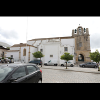 Faro, Catedral da S, Auenansicht von Westen