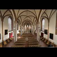 Berlin, St. Nikolai, Blick vom Spieltisch in die Kirche