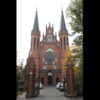 Berlin, St. Paulus Dominikanerkloster, Fassade mit Trmen