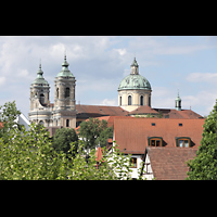 Weingarten, Basilika  St. Martin, Auenansicht von Westen