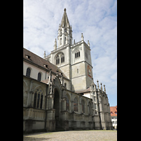Konstanz, Mnster Unserer Lieben Frau, Seitenschiff und Turm