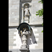 Konstanz, St. Stefan, Figuren am Chor