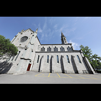 Vevey, Notre-Dame, Seitenansicht