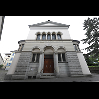 Luzern, Christuskirche (christkatholisch), Fassads