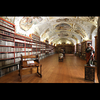 Praha (Prag), Strahov Klter Bazilika Nanebevzet Panny Marie (Klosterkirche), Bibliothek Strahov, philosophische Abteilung