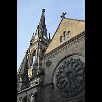 Dresden, Martin-Luther-Kirche, Auenansicht von Sden