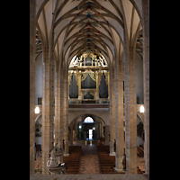 Freiberg, Dom St. Marien, Blick vom Lettner in den Dom