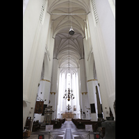 Rostock, St. Marien, Blick vom Sdportal in den Nordchor