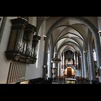 Dsseldorf, Basilika St. Lambertus, Chororgel und hauptorgel