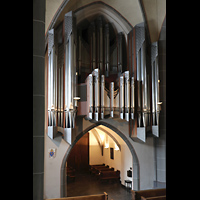 Dsseldorf, Basilika St. Lambertus, Hauptorgel seitlich