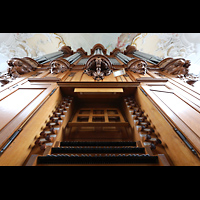 Arlesheim, Dom, Spieltisch und Orgel