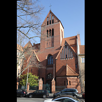 Berlin, St. Marien, Auenansicht der Kirche