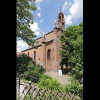 Berlin, St. Marien am Behnitz, Blick von 