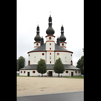 Waldsassen, Dreifaltigkeitskirche (Wallfahrtskirche der Heiligsten Dreifaltigkeit), Auenansicht