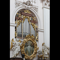 Waldsassen, Stiftsbasilika, Chororgel Evangelienseite