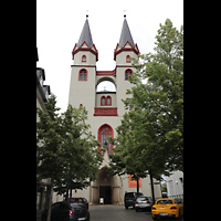 Hof, St. Michaelis, Fassade mit den beiden Trmen