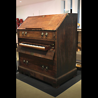 Berlin, Musikinstrumenten-Museum, Schreibsekretr-Orgel