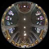 Berlin, American Church in Berlin (ehem. Lutherkirche am Dennewitzplatz), Gesamter Innenraum