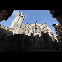 Barcelona, Catedral de la Santa Creu i Santa Eullia, Glockenturm und Chor