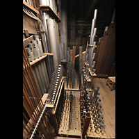 Barcelona, Catedral de la Santa Creu i Santa Eullia, Pfeifen der Orgue Major