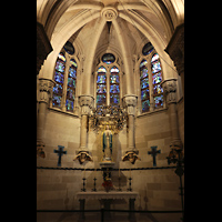 Barcelona, La Sagrada Familia, Kapelle der unbefleckten Empfngnis in der Krypta