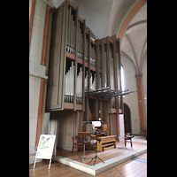 Braunschweig, St. Katharinen, Orgel mit Spieltisch seitlich