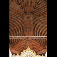 Villa de Arico (Teneriffa), San Juan Bautista, Kassettendecke aus Holz im Mudejar-Stil