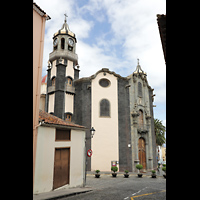 La Orotava (Teneriffa), Nuestra Seora de la Conceptin, Ostfassade mit Trmen