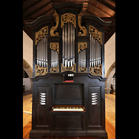 La Orotava (Teneriffa), San Agustn, Orgel mit Spieltisch
