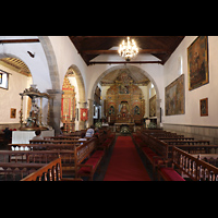 Adeje (Teneriffa), Santa rsula, Hauptschiff in Richtung Altar