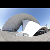 Santa Cruz de Tenerife (Teneriffa), Auditorio de Tenerife, Ansicht von Nordosten