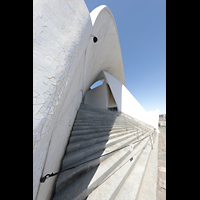 Santa Cruz de Tenerife (Teneriffa), Auditorio de Tenerife, Treppen auf der Nordostseite