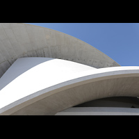 Santa Cruz de Tenerife (Teneriffa), Auditorio de Tenerife, Verschiedene Ebenen der Bauteile