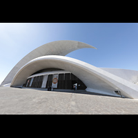 Santa Cruz de Tenerife (Teneriffa), Auditorio de Tenerife, Ansicht von Nordwesten