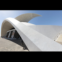 Santa Cruz de Tenerife (Teneriffa), Auditorio de Tenerife, Ansicht von Nordwesten