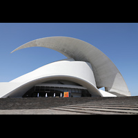 Santa Cruz de Tenerife (Teneriffa), Auditorio de Tenerife, Ansicht von Sden