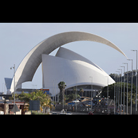 Santa Cruz de Tenerife (Teneriffa), Auditorio de Tenerife, Ansicht vom Hafen