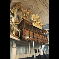 Celle, Stadtkirche St. Marien, Orgelepore seitlich