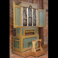 Hannover, Marktkirche St. Georgii et Jacobi, Italienische Orgel seitlich